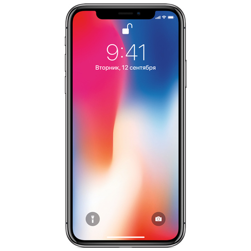 Телефон Apple iPhone X 64Gb Space Grey фото 