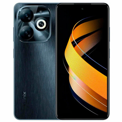 Телефон Infinix Smart 8 Plus 128Gb Ram 4Gb Timber Black фото 