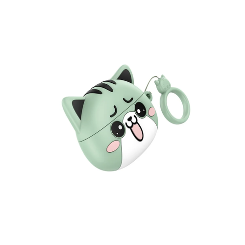 Bluetooth стереогарнитура Hoco EW48 TWS mint cat фото 