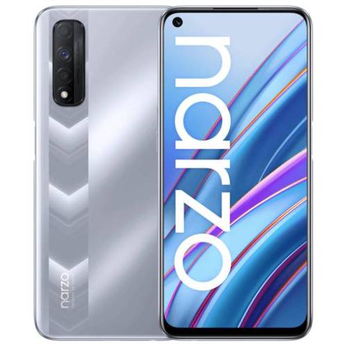 Телефон Realme RMX2156 Narzo 30 128Gb Ram 6Gb Racing Silver фото 