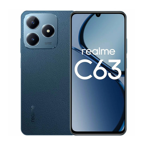 Телефон Realme RMX3939 C63 128Gb Ram 6Gb Blue фото 