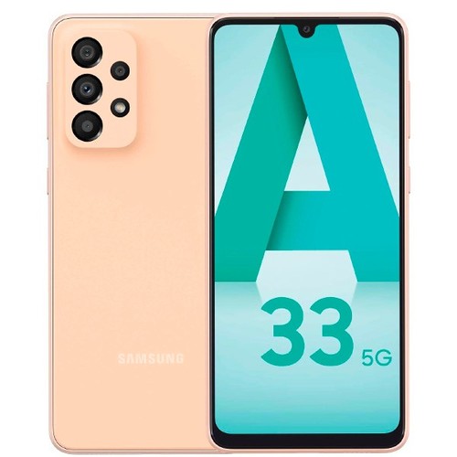 Телефон Samsung A336E/DSN Galaxy A33 128Gb Ram 8Gb 5G Peach фото 
